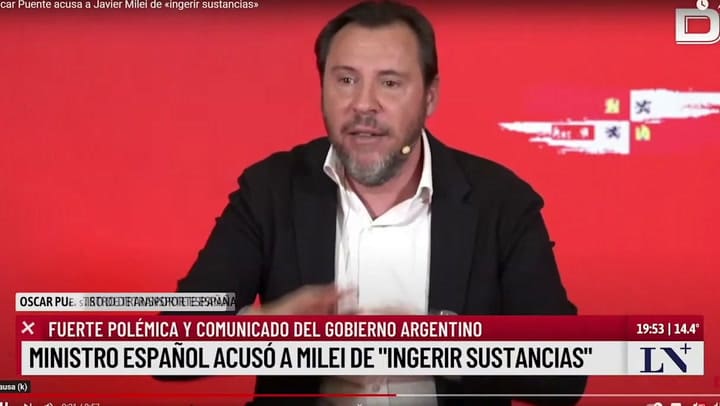 Declaraciones Del Ministro De Transporte De España
