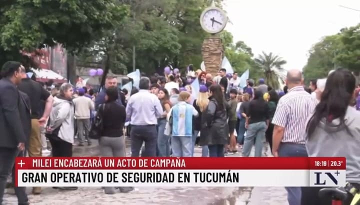 Dos detenidos en los incidentes en Tucumán