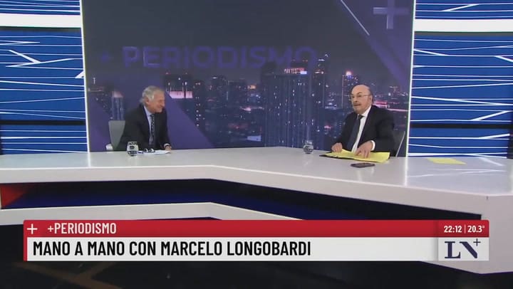 "Milei y Trump son muy parecidos": Marcelo Longobardi, mano a mano con Joaquín Morales Solá