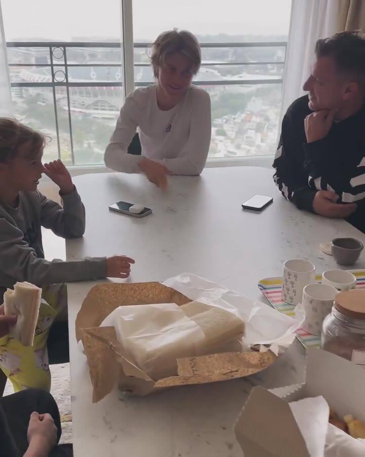 Así fue el reencuentro de Wanda Nara con sus hijos