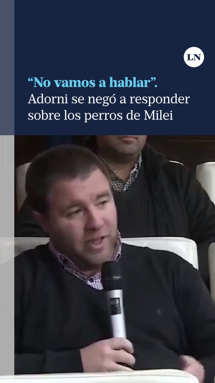"No vamos a hablar": Adorni se negó a responder sobre los perros del presidente Milei