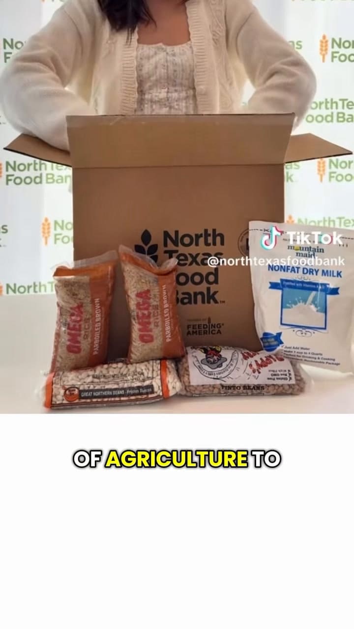El North Texas Food Bank ofrece cajas mensuales de alimentos para adultos mayores de bajos ingresos