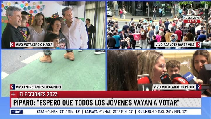 Carolina Piparo aseguro que hablo con Javier Milei por su cumpleanos