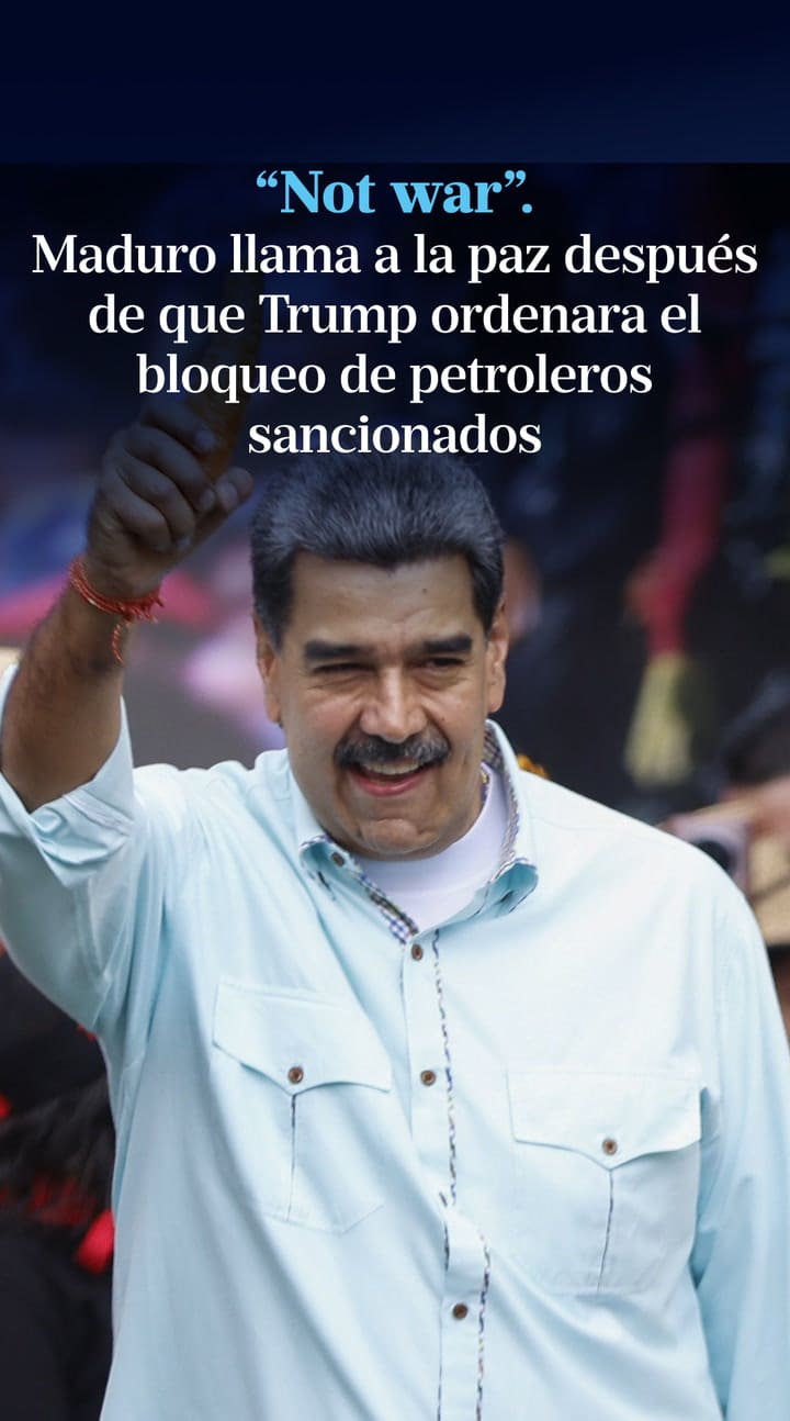 Maduro volvió a hablar en inglés para enviarle un mensaje a Trump