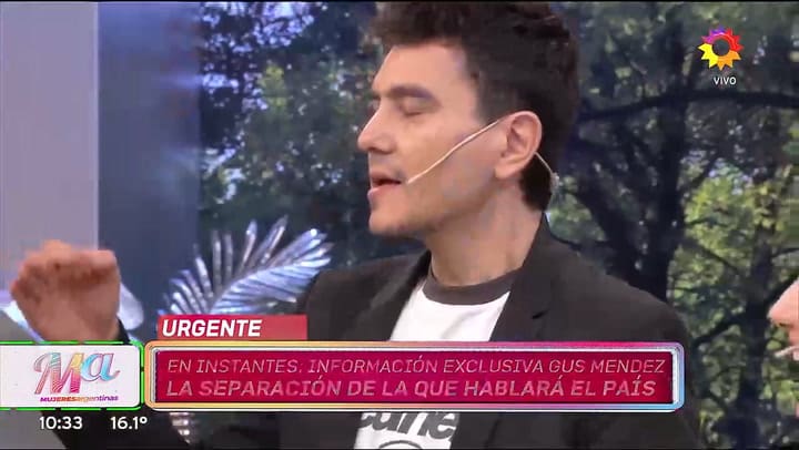 Pampita y Martin Pepa separados