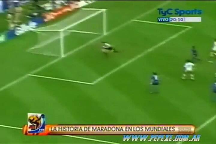 El histórico gol de Maradona a Grecia en el Mundial de 1994