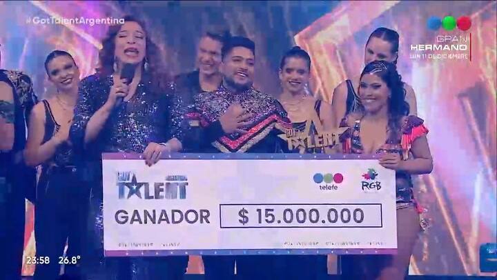 Johanna y Matias se consagraron ganadores de Got Talent