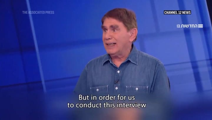 Un periodista con ELA vuelve a la TV gracias a un avatar creado por inteligencia artificial