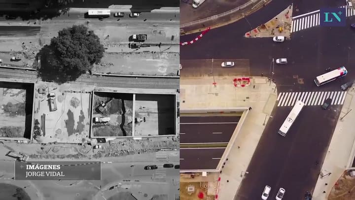 El Paseo del Bajo: Antes y después