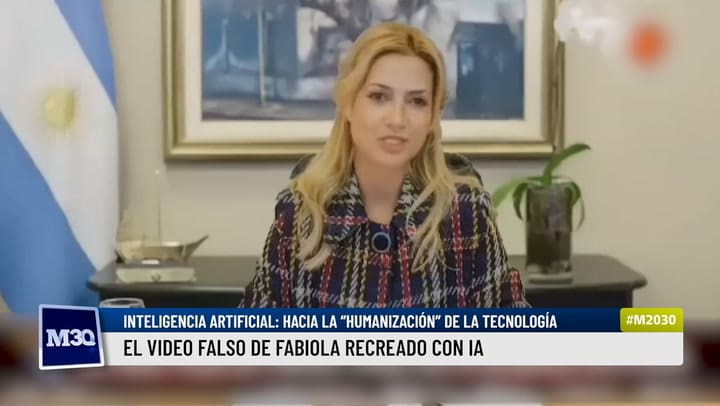 El video falso de Fabiola recreado con IA
