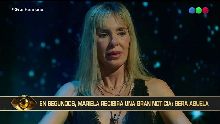 Así se enteró en vivo Mariela Prieto que va a ser abuela