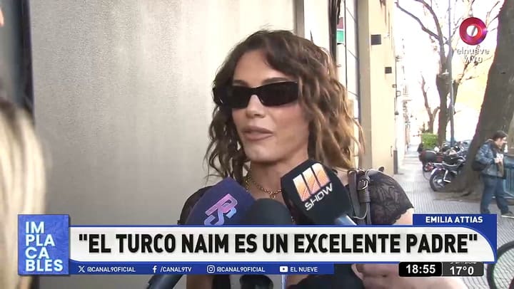 Emilia Attias habló del presunto nuevo noviazgo del Turco Naim