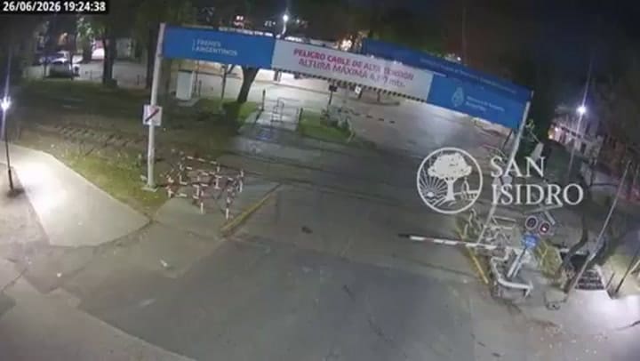 Así fue el accidente de Ernestina Pais en San Isidro
