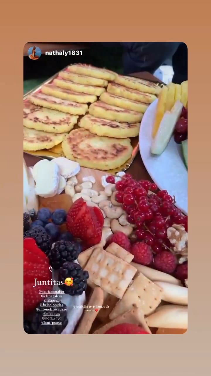La merienda de lujo que compartió Anto Roccuzzo y que dejó sin palabras a sus seguidores