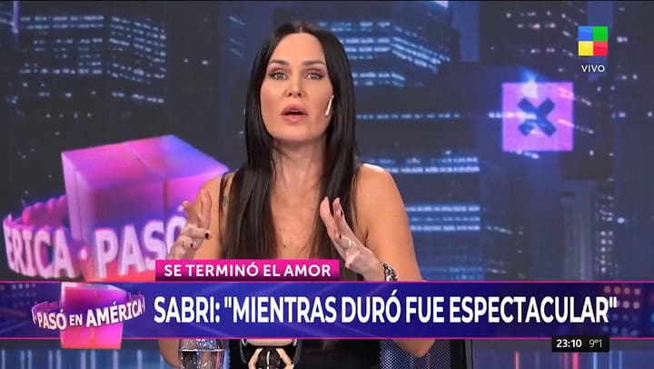Sabrina Rojas sorprendió con una revelación tras su separación de José Chatruc