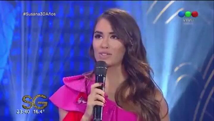 Lali Espósito habló de sus proyectos con Susana Giménez