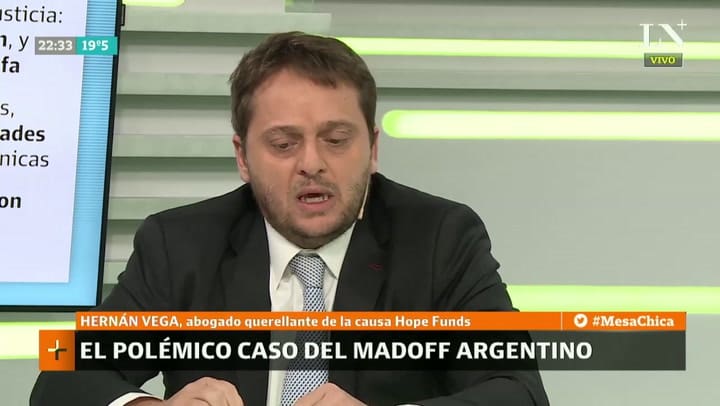 Hernán Vega: "La de Blaksley es la estafa más grande de la historia del país"