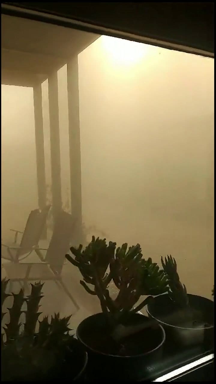 El zonda en Mendoza