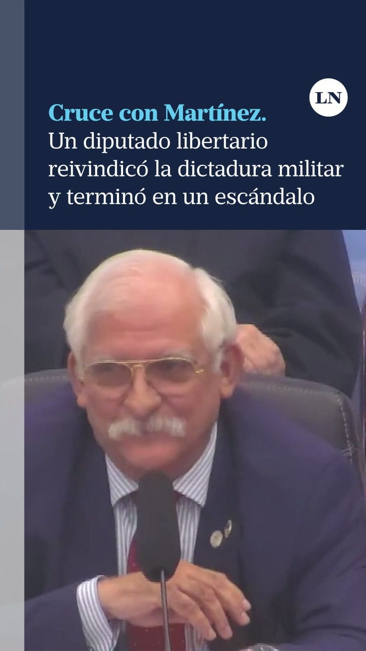 Un diputado libertario reivindicó la dictadura militar y la comisión terminó en un escándalo