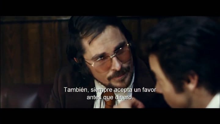 Trailer Escándalo Americano - Fuente: YouTube