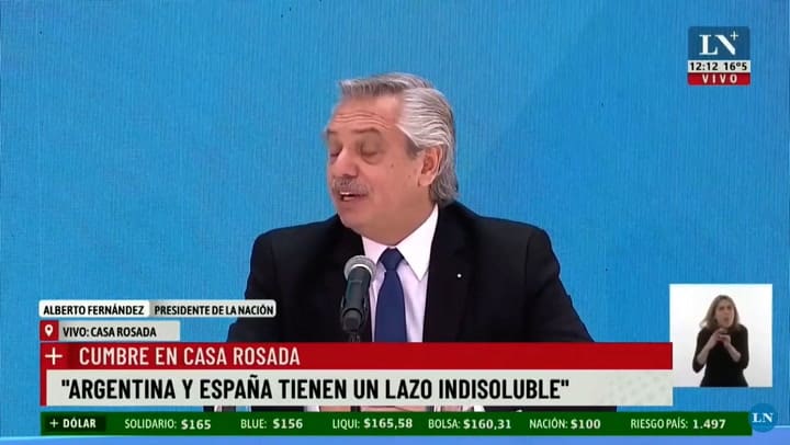Alberto Fernández y la frase completa que desató malestar en Brasil y México