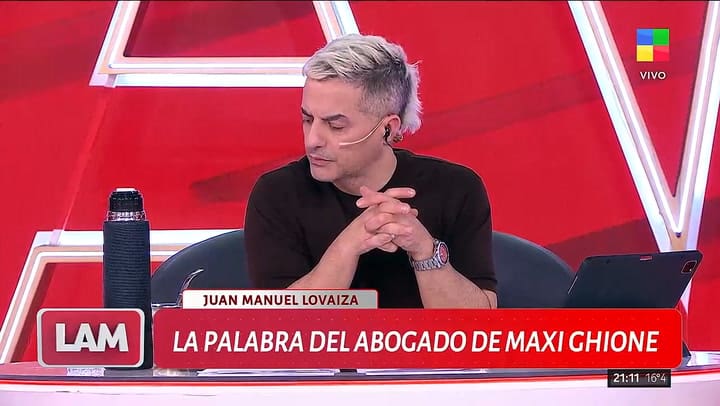 Habló el abogado de Maxi Ghione en LAM