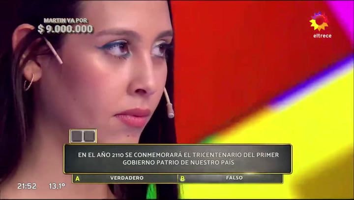 Dos participantes tuvieron una conversación privada en Los 8 escalones