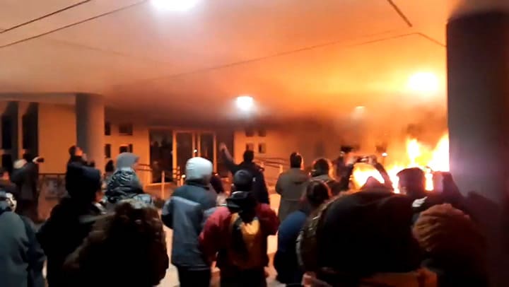 Prendieron fuego dentro de un establecimiento