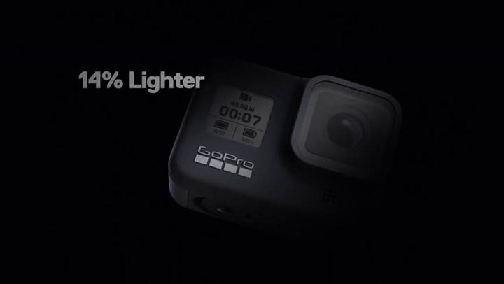 Así es la nueva GoPro Hero 8 Black - Fuente: YouTube