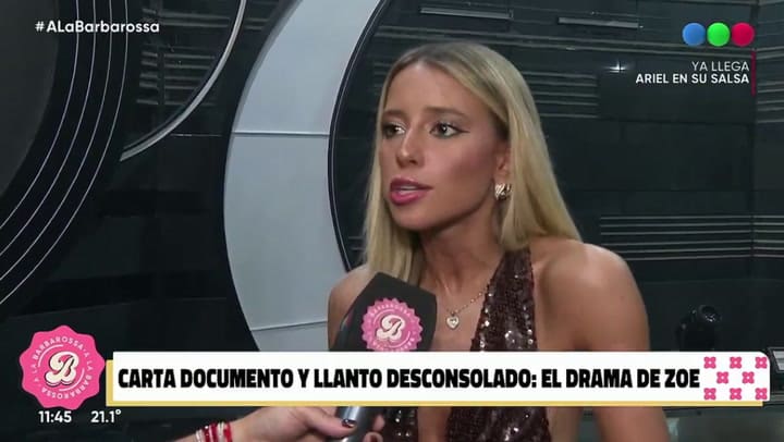 Aixa, la mamá de Zoe, contó detalles de la demanda a Manuel Ibero