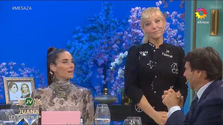 El palito que solto Juana Viale para Jimena Monteverde