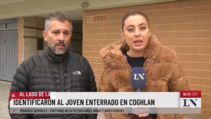 Hermano del desaparecido