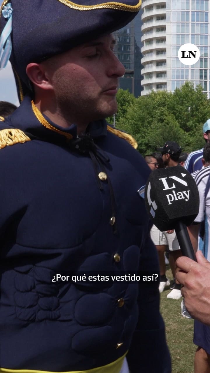 Un mendocino de 25 años presente en Dallas como "José de San Martín": su mensaje para la Selección