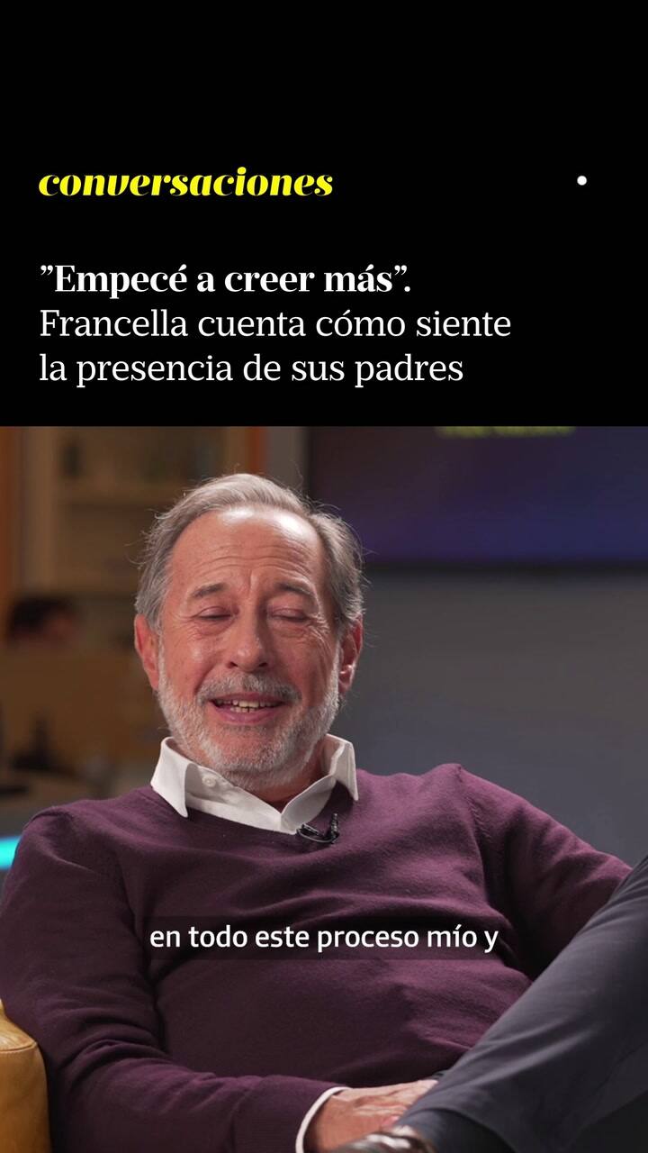 Guillermo Francella sobre la "deuda emocional" con su padre