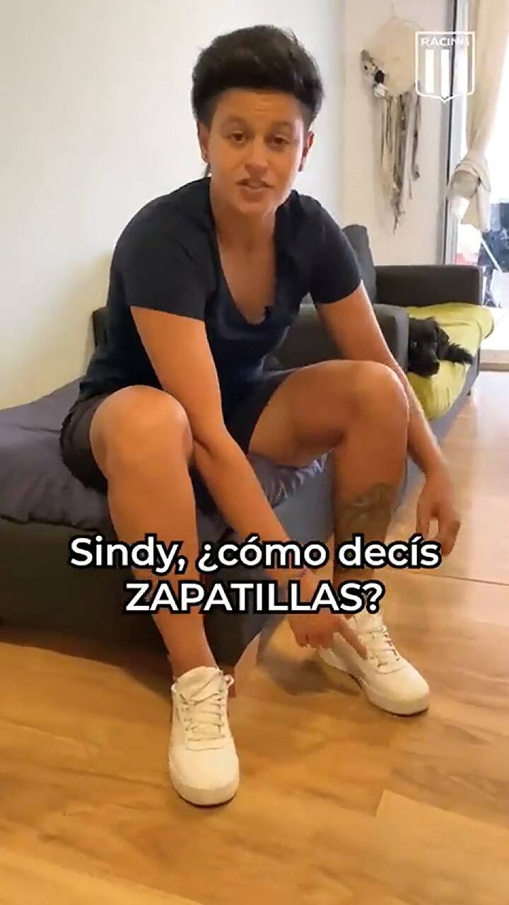 El divertido video con el que Racing presentó a Sindy Ramírez