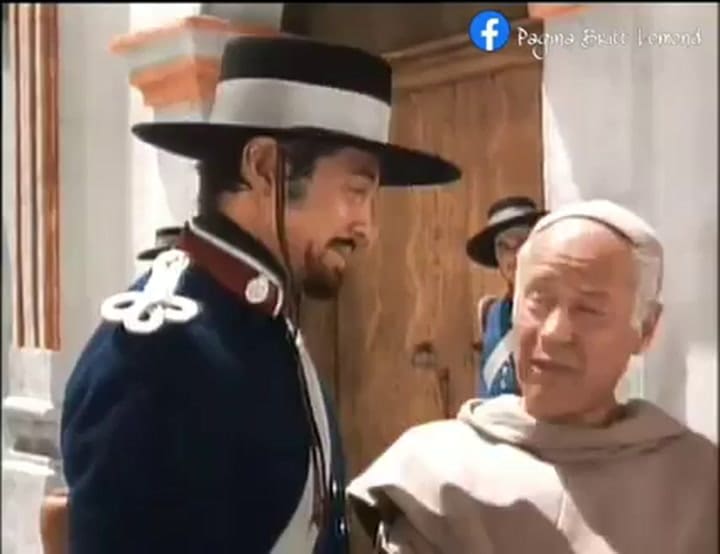 Britt Lomond en El Zorro
