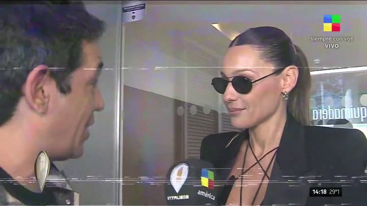 Pampita habló del enfrentamiento entre la China Suárez y Vicuña y de cómo es su relación con la actriz