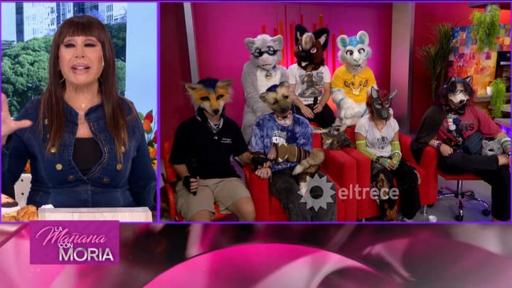 El insólito ida y vuelta de Moria Casán con los Therians y los Furrys