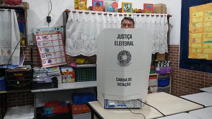Así votó Flavio Bolsonaro