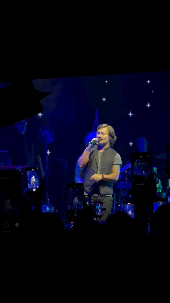 María Emilia Ferrero, pareja de Julián Álvarez, mostró un extracto del concierto de Diego Torres en España