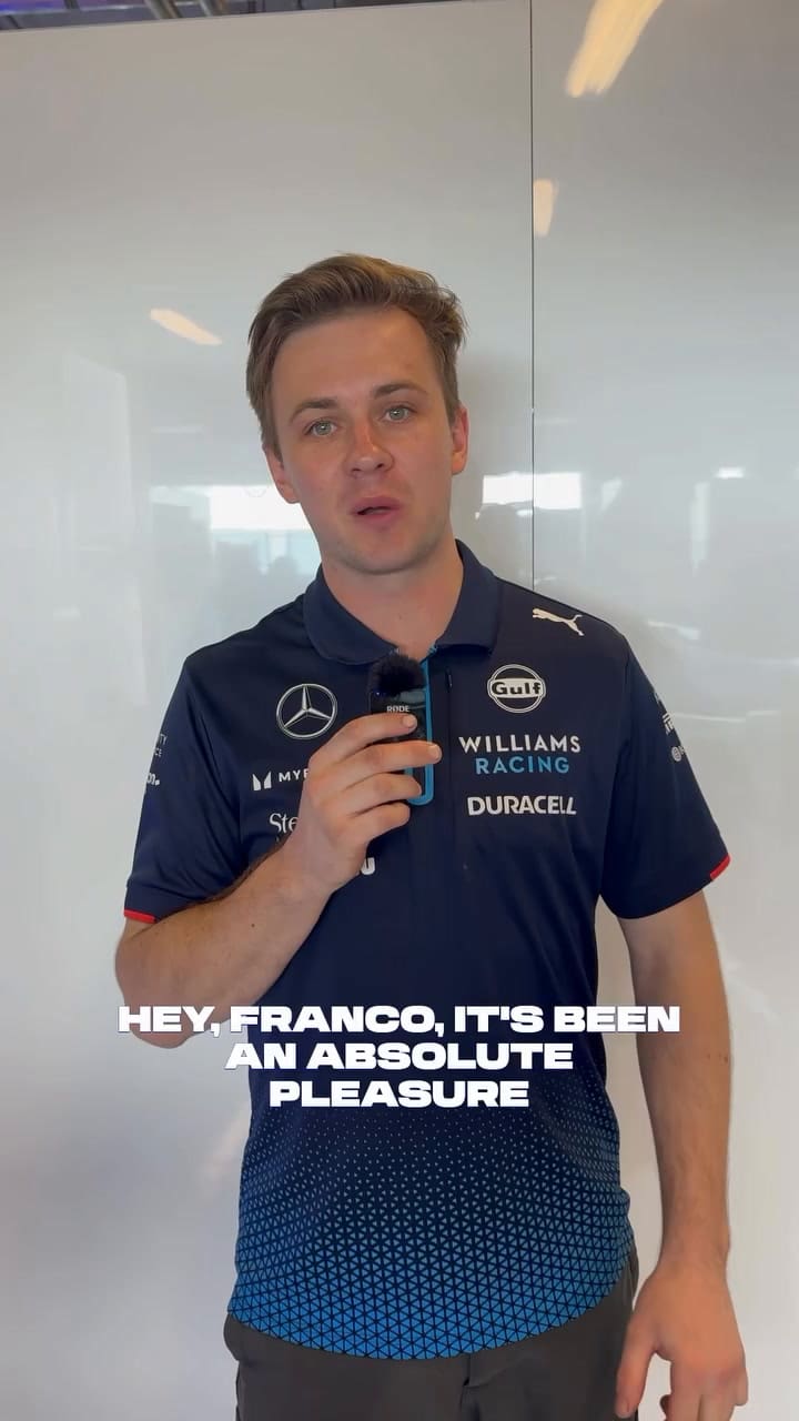 El mensaje de Williams para Colapinto