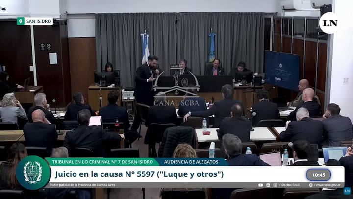 El comienzo de los alegatos de los abogados de Leopoldo Luque