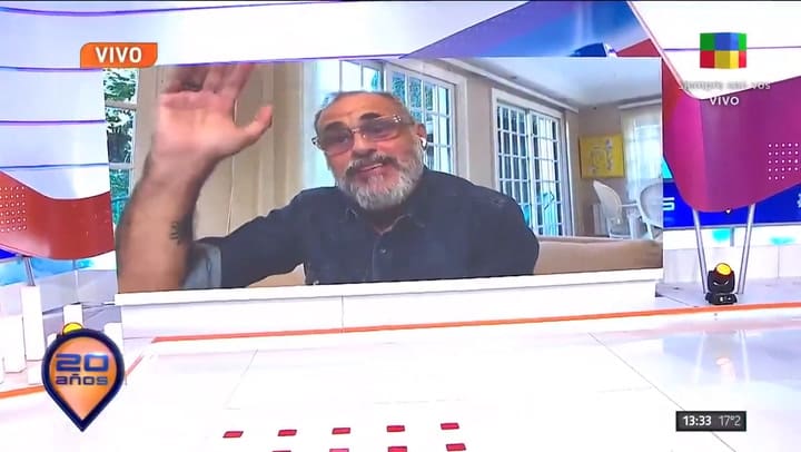Jorge Rial condujo Intrusos desde su casa - Fuente: AméricaTV