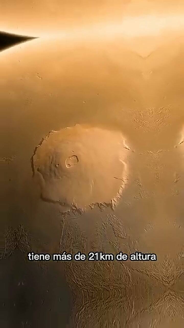 El volcán más alto del sitema solar: el Monte Olimpo - @TLofScience