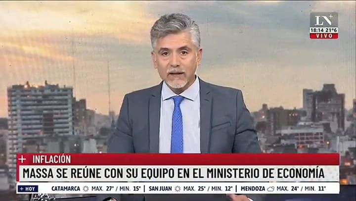 Inflación: Massa se reúne con su equipo en el Ministerio de economía