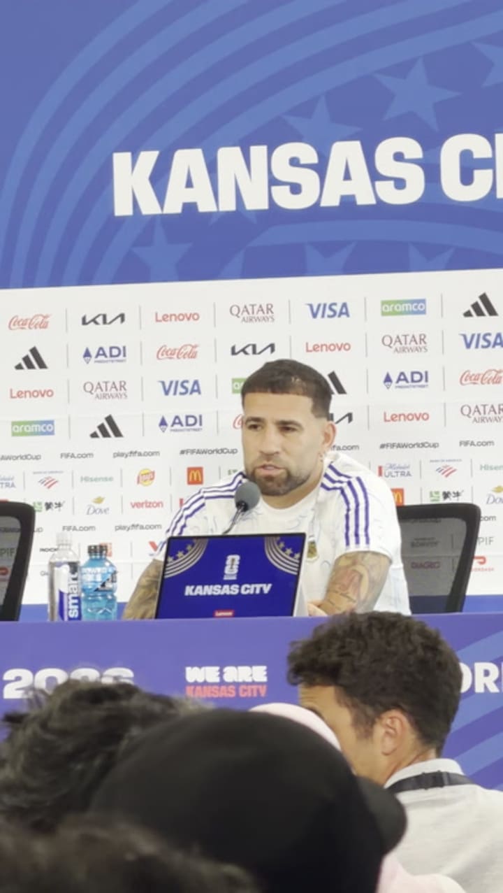 La palabra de Nicolás Otamendi antes del debut contra Argelia