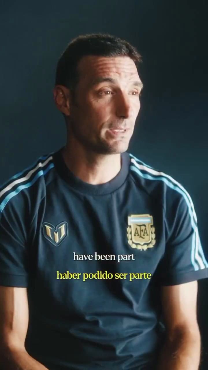 El mensaje que los jugadores le dedicaron al capitán de la Albiceleste