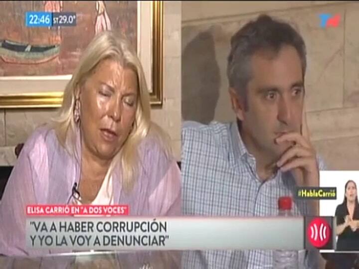 Carrió: 'Yo ayudo a Macri diciendo la verdad'