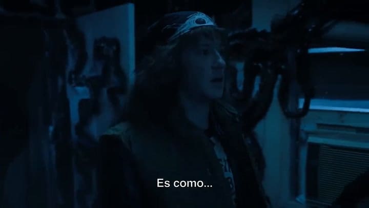 Escena de Stranger Things
