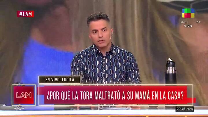 Lucila habló de la relación con su mamá